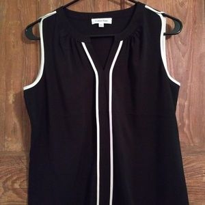 Black and White Calvin Klein Top
